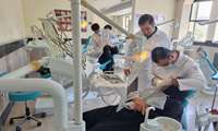 خدمات جهادی اساتید و دانشجویان دانشکده دندانپزشکی به مددجویان کمیته امداد  بمناسبت ماه محرم