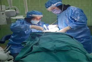انجام-عمل-دندانپزشکی-برای-بیمار-مبتلا-به-سندرم-دی‌جورج-در-بیمارستان-مطهری